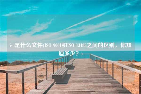 iso是什么文件(ISO 9001和ISO 13485之間的區(qū)別，你知道多少？)